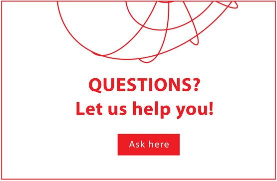 Questions? Let us help you!